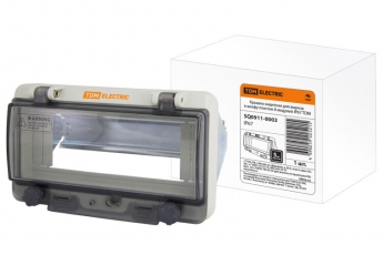 Крышка защитная для выреза в шкафу пластик 8 модулей IP67 | SQ0911-0003 | TDM