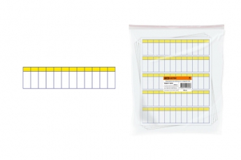 Маркировочная таблица на 12 модулей | SQ0817-0040 | TDM