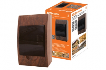 Бокс пластиковый навесной ЩРН-П-4модуля  IP41 