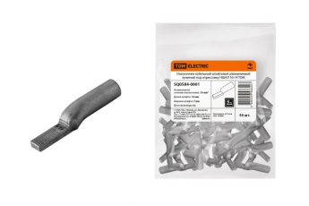 Наконечник кабельный штифтовой алюминиевый луженый под опрессовку НШАЛ 16-14 | SQ0584-0001 | TDM