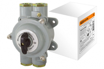 Пакетный переключатель ПП 3-16/Н2 3П 16А 220В, силуминовый корпус, IP56 | SQ0723-0080 | TDM