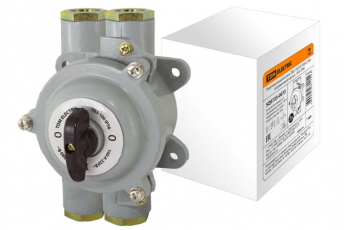 Пакетный выключатель ПВ3-100 3П 100А 220В, силуминовый корпус,  IP56 | SQ0723-0072 | TDM