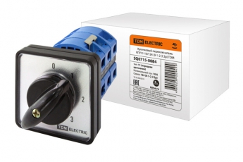 Кулачковый переключатель КПУ11-10/124 (0-1-2-3 2р) | SQ0715-0084 | TDM