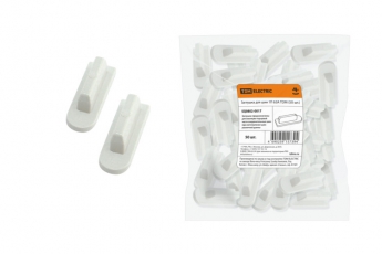 Заглушка для шин 1П 63А  (50 шт.) | SQ0802-0017 | TDM