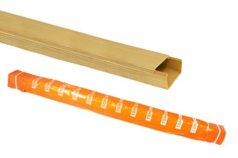 Кабель-канал 25х16 желтая сосна 3D (60м) | SQ0402-0605 | TDM