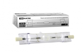 Лампа металлогалогенная МГЛ 150Вт RX7s 6000К | SQ0325-0014 | TDM