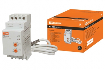 Реле температуры РТ-820 (-5+40С, 24-240В АС/DC, с датч. IP67) | SQ1508-0001 | TDM