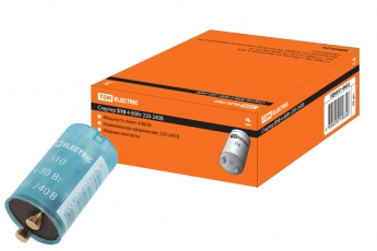 Стартер S10 4-80Вт 220-240В мед. контакты  | SQ0351-0022 | TDM