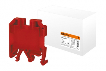 Зажим наборный ЗНИ-6мм2 (JXB50А) красный | SQ0803-0303 | TDM