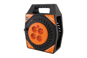 Удлинитель силовой в корпусе УКз16-004  (4 места/20м ПВС 3х1,0) | SQ1301-0554 | TDM