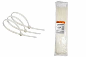 Хомут 4,8х500мм нейлон (белый) (100шт)  | SQ0515-0133 | TDM