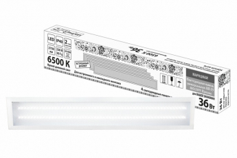 Светильник светодиодный универсальный ЛП 03 180х1195 Призма 19 мм 36 Вт 2750 Лм, 6500 К, белая, Народная | SQ0329-0276 | TDM
