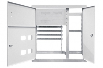 Корпус щита этажного 4 кв. модификация3 Народный (1010х950х160) IP31, ниша 920х860х140 | SQ0905-1338 | TDM
