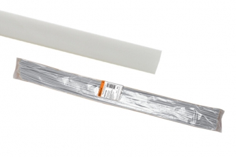 Термоусаживаемая трубка ТУТнг 6/3 белая по 1м (50 м/упак) | SQ0518-0201 | TDM