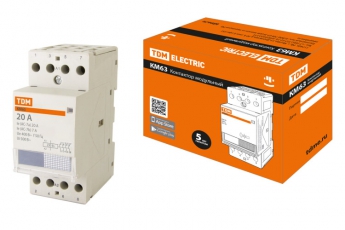 Контактор модульный КМ63/4-20 4НО  | SQ0213-0011 | TDM