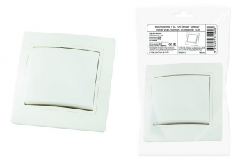 Выключатель 1 кл. 10А белый 
