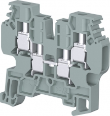 Клемма C4/6.4A винтовая, одна цепь, 4 зажима, 4мм? | 1SNL506510R0000 | TE