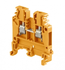 Клемма MA2,5/5 винт 2,5мм.кв. оранжевая | 1SNA105075R2000 | TE