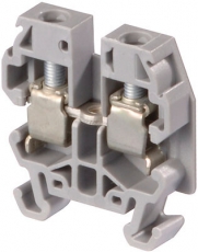 Клемма DR4/6 винт 4мм.кв., мини, DIN2 | 1SNA110251R0500 | TE