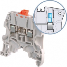 Клемма ZS4-S-T2.3 винт 4мм.кв. с разъед. совместимый с проф. ZS4, винты в тестовых гнездах DIA 2.3 | 1SNK505312R0000 | TE