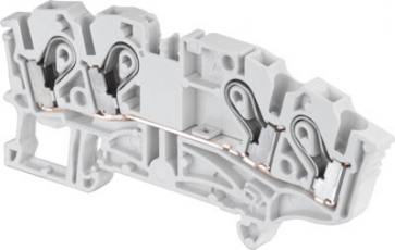 Клемма M4/8.D2.SFL винт 4мм.кв., держатель предохр. 5х20, 5х25 мм. индикац. сгоревших пердохр.100-230В (неон.) | 1SNA115646R2200 | TE
