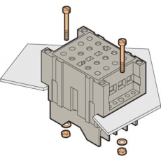 Блок TF-D-VA Клеммный для цепей напряжения, не размыкаемый, полуутопленный монтаж, зажим под болт | 1SNA166746R0100 | TE