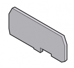 Изолятор FEMSTA Торц. для M6/8.STA серый | 1SNA116979R2100 | TE
