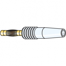 Вилка FC4-1 Тестовая d=4мм, красная | 1SNA167927R1000 | TE