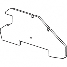 Изолятор FED5.L.A V0 Торц. для D2,5/5# | 1SNA291559R0400 | TE