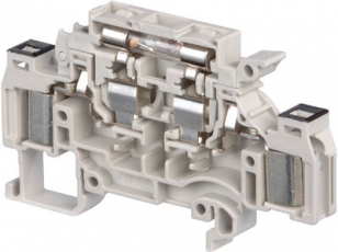 Клемма D2,5/8.SFDT.ADO2, держатель предохранителя 5х20, 5х25 мм, индикатор сгор. предохран. LED24В | 1SNA199188R2500 | TE
