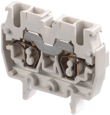 Клемма DR2,5/5.N.2L пруж. 2.5мм.кв. синяя, мини, DIN2 | 1SNA290203R1300 | TE