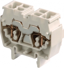 Клемма DR2,5/10.N.4L пруж. 2.5мм.кв. син., мини, DIN2 | 1SNA290213R0400 | TE