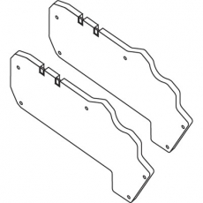 Изолятор FED5.C4.L Торц. для D2,5/5.C4.. | 1SNA290360R2300 | TE