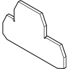 Изолятор FEM8D2 Торц. для M6/8.D2 серый | 1SNA116657R2600 | TE