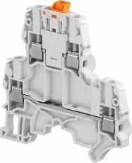 Клемма винтовая ZS4-D2-S - 4 мм?, 2 уровня, 4 зажима, ножевой разъединитель на верхнем уровне | 1SNK505315R0000 | TE