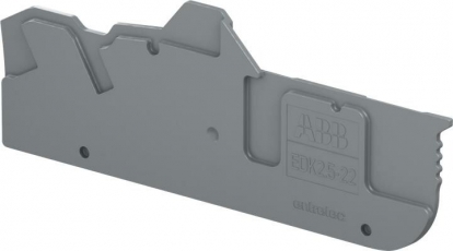 Изолятор EDK2.5-22 торцевой | 1SNK805910R0000 | TE