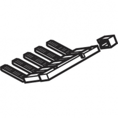 Перемычка PC8 гребенка шаг 8мм 2 пол. | 1SNA116538R1700 | TE