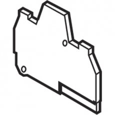 Изолятор FEMAD3 Торц. для D1/5.ADO серый | 1SNA199341R0500 | TE