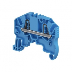 Клемма втычная ZK4-BL синяя - 4 мм?, 2 зажима | 1SNK706020R0000 | TE