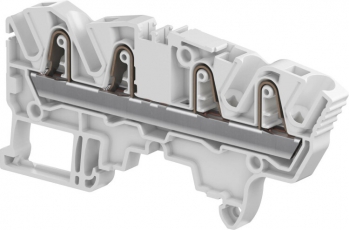 Клемма втычная ZK4-4P-OR оранжевая - 4 мм?, 4 зажима | 1SNK706032R0000 | TE