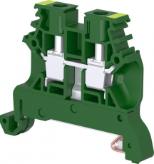 Клемма C2.5/6.P винтовая, 2,5 мм?, земля, ширина 6мм | 1SNL506151R0000 | TE