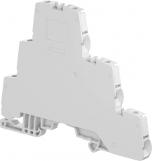 Клемма винтовая ZS4-T3-R1 - 4 мм?, 3 уровня, 6 зажимов, изолирована с 2-х сторон | 1SNK506213R0000 | TE