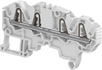 Клемма втычная ZK2,5-4P-WH белая - 2,5 мм?, 4 зажима | 1SNK705079R0000 | TE