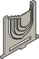 Крышка CPBP1 для клемм D150, IP20, для дополнительной изоляции зажима | 1SNA399788R1600 | TE