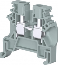 Клемма C2.5/6 винтовая, 2,5 мм?, серая, ширина 6мм | 1SNL506011R0000 | TE