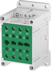 Блок CC-TH35-VL-6.6 Клеммный для токовых цепей, контакт до разрыва , монтаж на динрейку ТН35, винтовые клеммы | 1SNA166963R0000 | TE