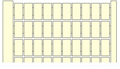 Маркировка RC610 чистая красного цвета | 1SNA206235R0200 | TE