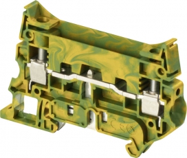 Клемма ZS10-PE-R1 заземляющая, для тестирования и измерения, один профиль с ZS10-ST.. | 1SNK508151R0000 | TE