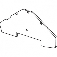 Изолятор FED5.L.B V0 Торц. для D2,5/5# | 1SNA291560R0100 | TE