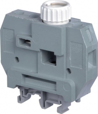 Клемма винт. MB 10/24.SF 10мм.кв. держатель предохранителя 10,3х38 мм пробкового типа, белый | 1SNA116299R2000 | TE